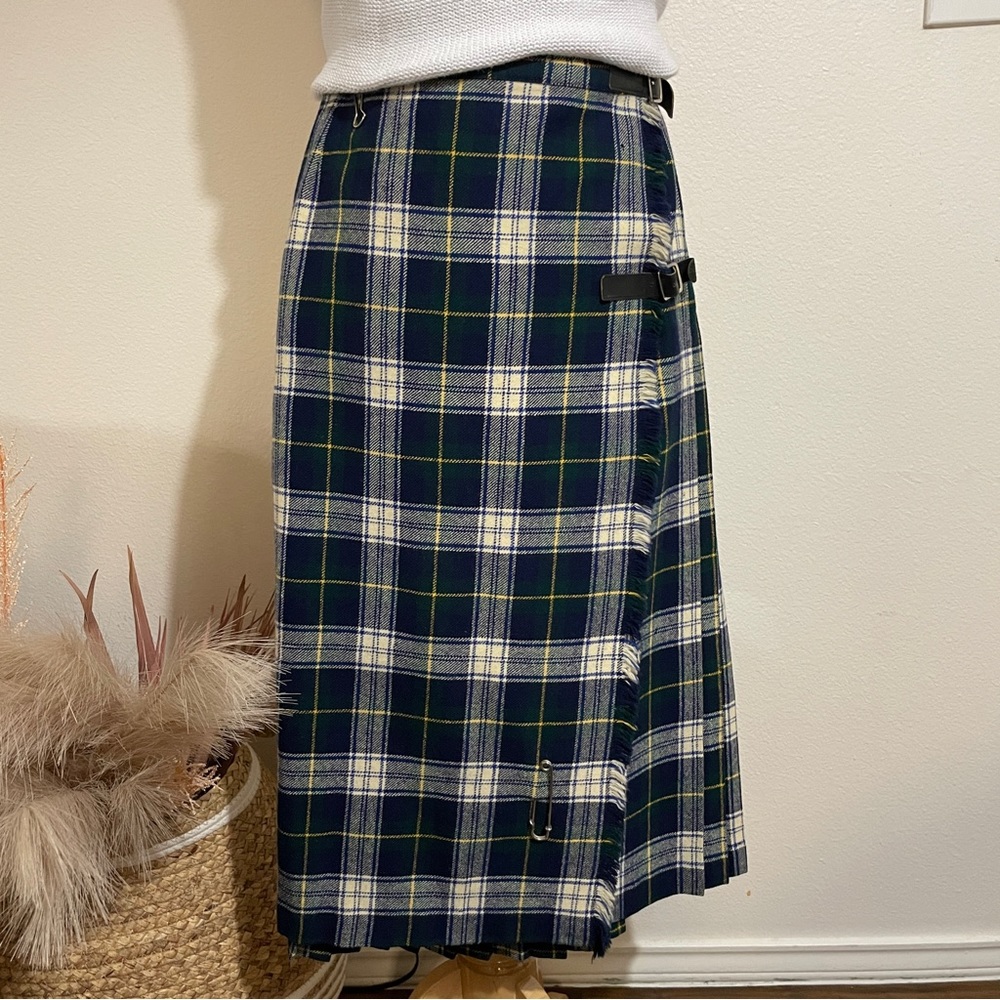 Vintage Irish Vibes Midi Skirt